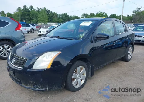 2008 Nissan Sentra 2.0 из США, поврежденный, VIN 3N1AB61E48L668896